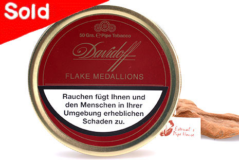 Davidoff Flake Medallions Pfeifentabak 50g Dose